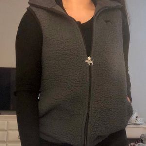 VS PINK Sherpa vest